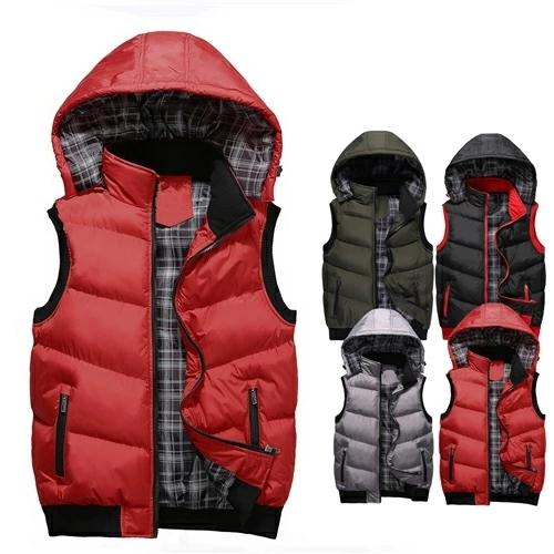 中綿 ベスト メンズ 冬 ジャケット 春秋 大きいサイズ カジュアル 防寒 シンプル 前開き 軽量 防風 暖かい 新しい季節