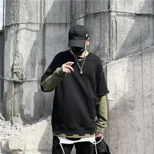 メンズ トレーナー おしゃれ 春秋 長袖 Tシャツ プルオーバー トレーナー メンズ ブランド トップス 大きい サイズ 人気 ロングtシャツ メンズ ブランド 冬 長袖 Y Mooti 通販 Yahoo ショッピング