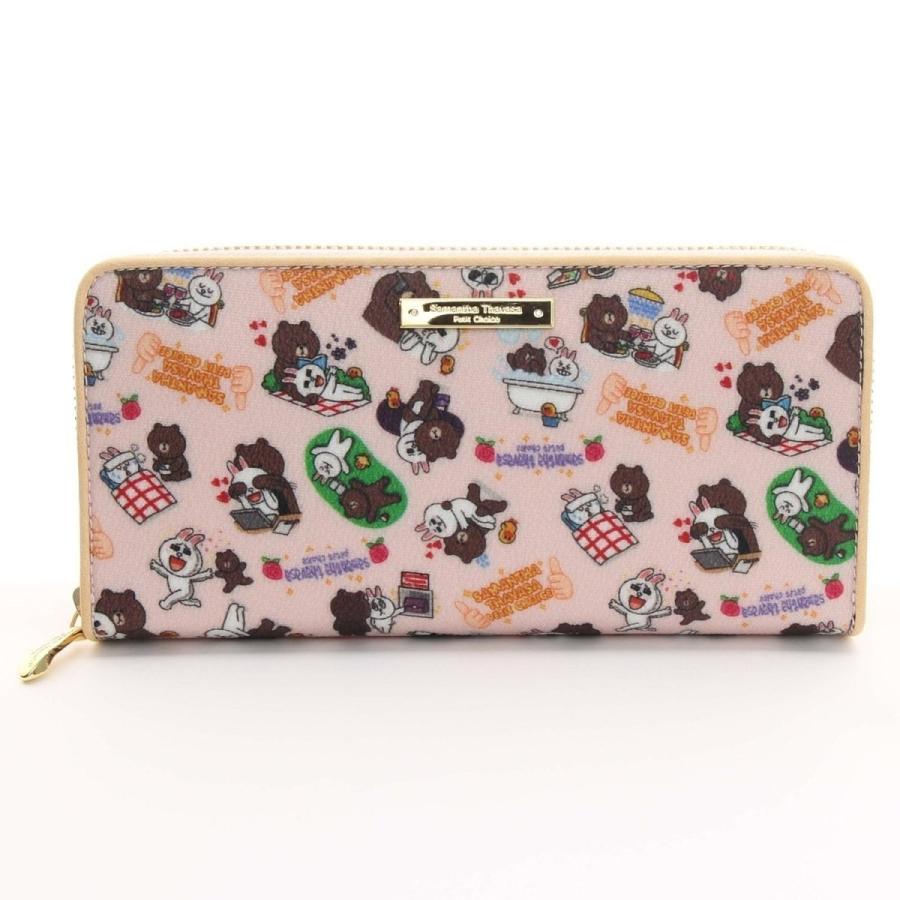 サマンサタバサ プチチョイス Samantha Thavasa Petit Choice Lineキャラクターラウンドファスナー 長財布 ライン 財布 レディース サイフ セレクトショップ オンリーユー 通販 Yahoo ショッピング
