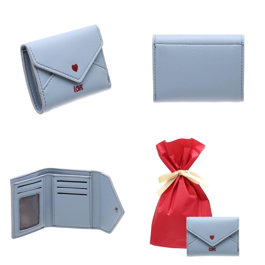 財布 折財布 韓国 ハートレター折財布 レター 使いやすい 小さめ