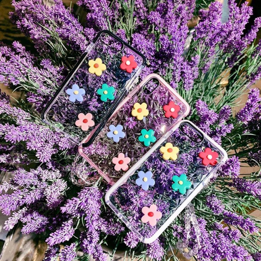 Iphonese2 ケース 韓国 ぷっくり フラワー 花 ガラス風 クリア 透明 シンプル かわいい 個性的 透明おしゃれ Iphone7 Iphone8 Iphonex Iphonexs Iphonexr セレクトショップ オンリーユー 通販 Yahoo ショッピング