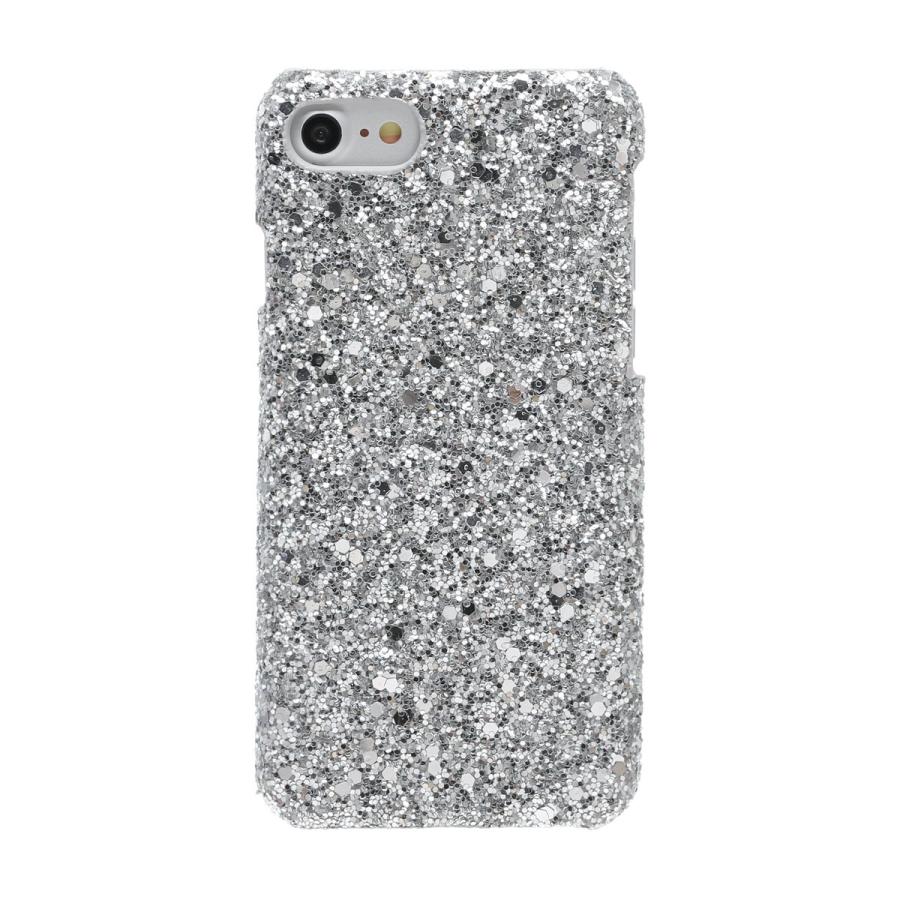 iPhone7 iPhone8 スマホケース キラキラ シンプル ホワイト 新品
