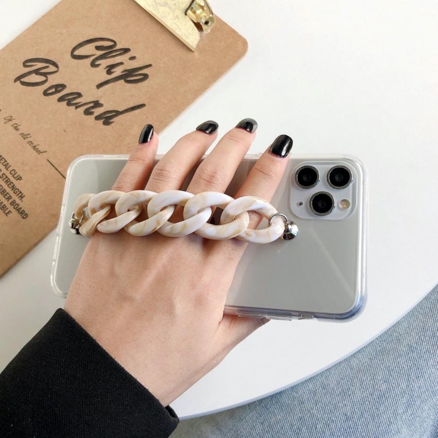 スマホケース iphone13 ケース 韓国 iphone12 ケース 携帯ケース iphone11 ケース iphone se ケース TPU チェーン付きクリア クリア 透明 |  | 04