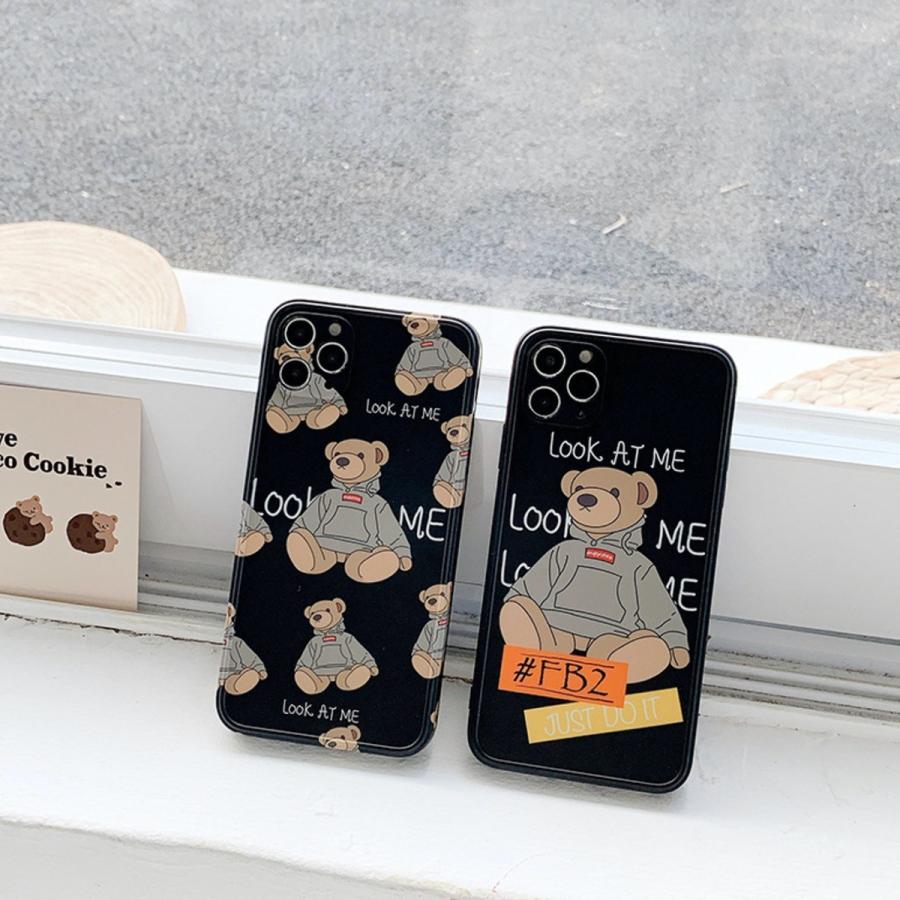 Iphone13 携帯 スマホ ケース 韓国 Tpu シンプル ストリート系クマ アニマル ケース 傷防止 お揃い カバー Iphone Se2 Se3 7 8 セレクトショップ オンリーユー 通販 Yahoo ショッピング