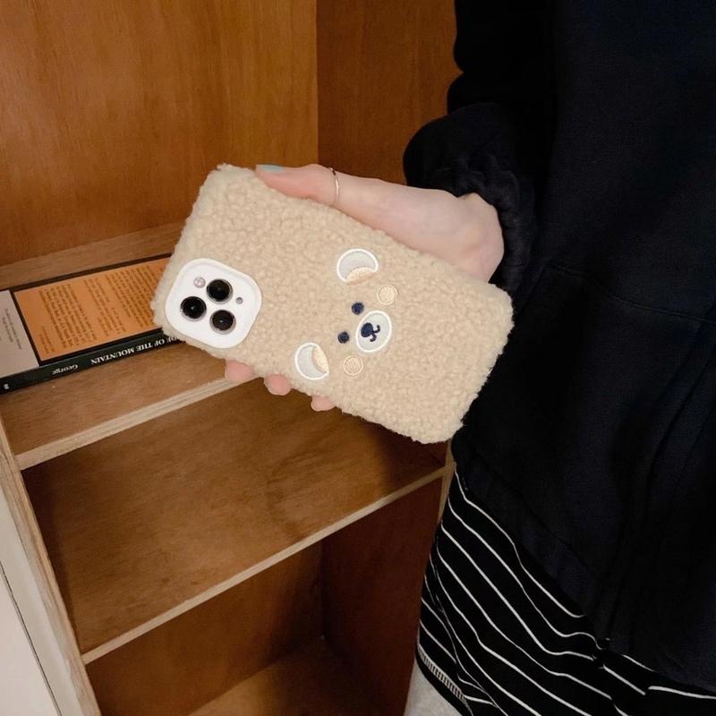 iphone12 ケース 韓国 iphone11 ケース iphonese ケース iphone12 mini ケース iphone xs xr ケース もこもこ クマ くま ベージュ |  | 03