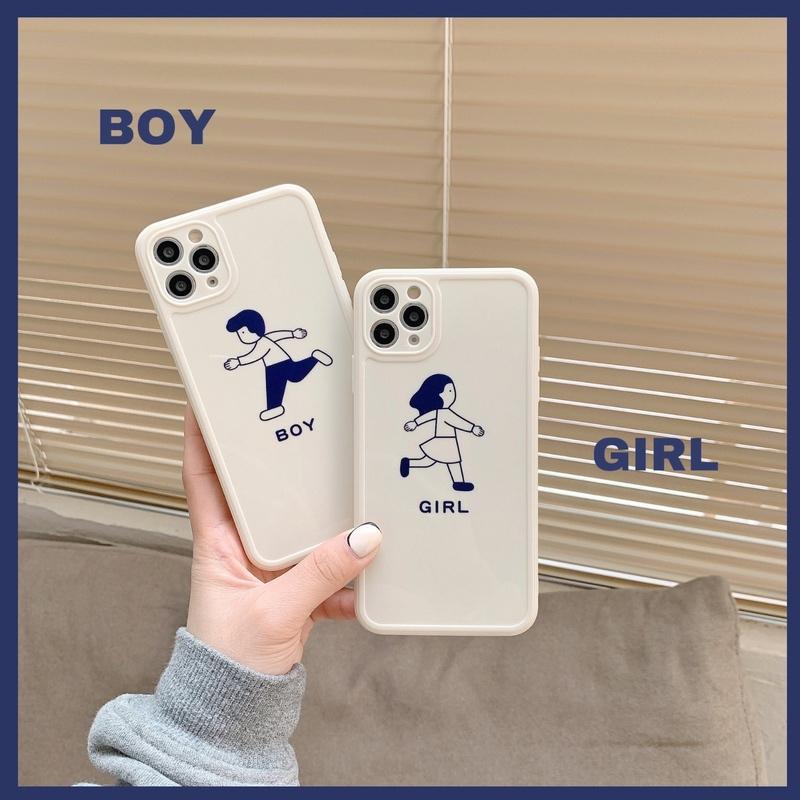 Iphone12 ケース 韓国 Boy Girl ケース シンプル カップル お揃い 個性的 可愛い お洒落 カバー Iphone Se2 7 X Xr Xsmax 11 11pro 11promax 12mini 12promax セレクトショップ オンリーユー 通販 Yahoo ショッピング
