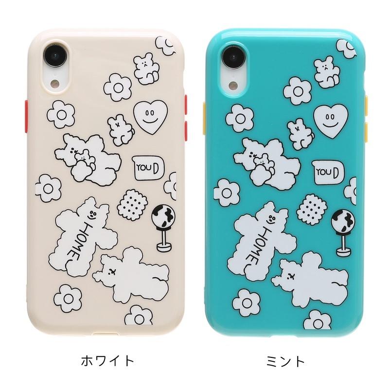 Iphone12 ケース 韓国 モコモコくまデザイン ロゴ シンプル お揃い 個性的 可愛い お洒落 カバー Iphone Se2 7 X Xr Xsmax 11 11pro 11promax 12mini 12promax セレクトショップ オンリーユー 通販 Yahoo ショッピング