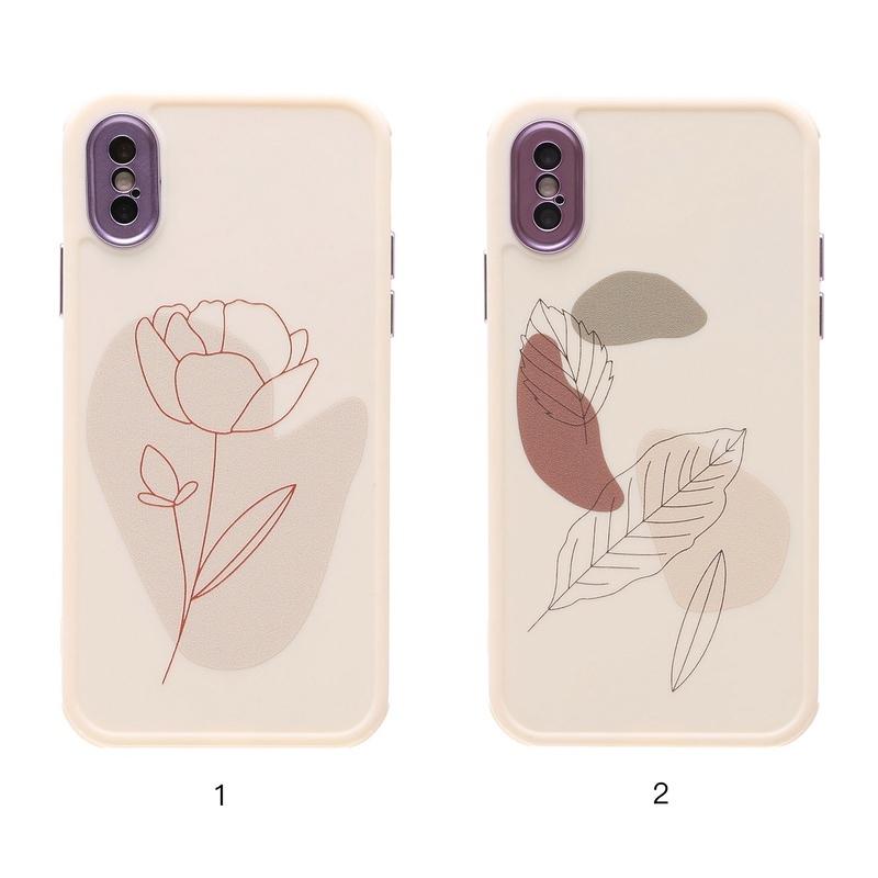 Iphone13 ケース 韓国 ケース シンプル ニュアンス デザイン 花 リーフ お揃い 可愛い カバー 女性 Iphone Se2 Se3 7 11 12 12mini 12promax セレクトショップ オンリーユー 通販 Yahoo ショッピング