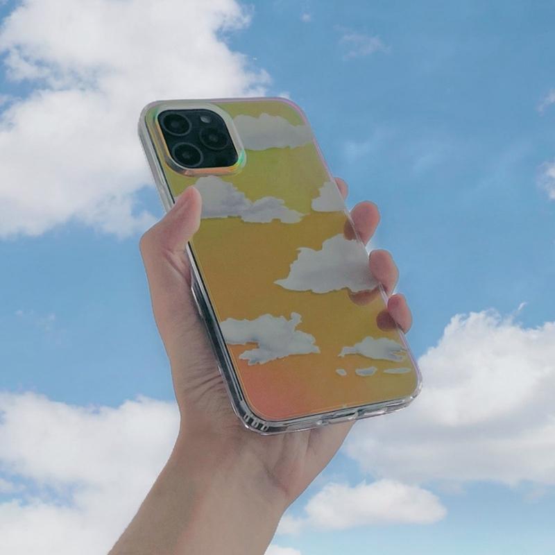 Iphone12 ケース 韓国 オーロラ クラウド 雲 シンプル レディース カバー Iphone Se2 11 11pro Max 12mini 12pro Max 13 13mini 13pro Max セレクトショップ オンリーユー 通販 Yahoo ショッピング