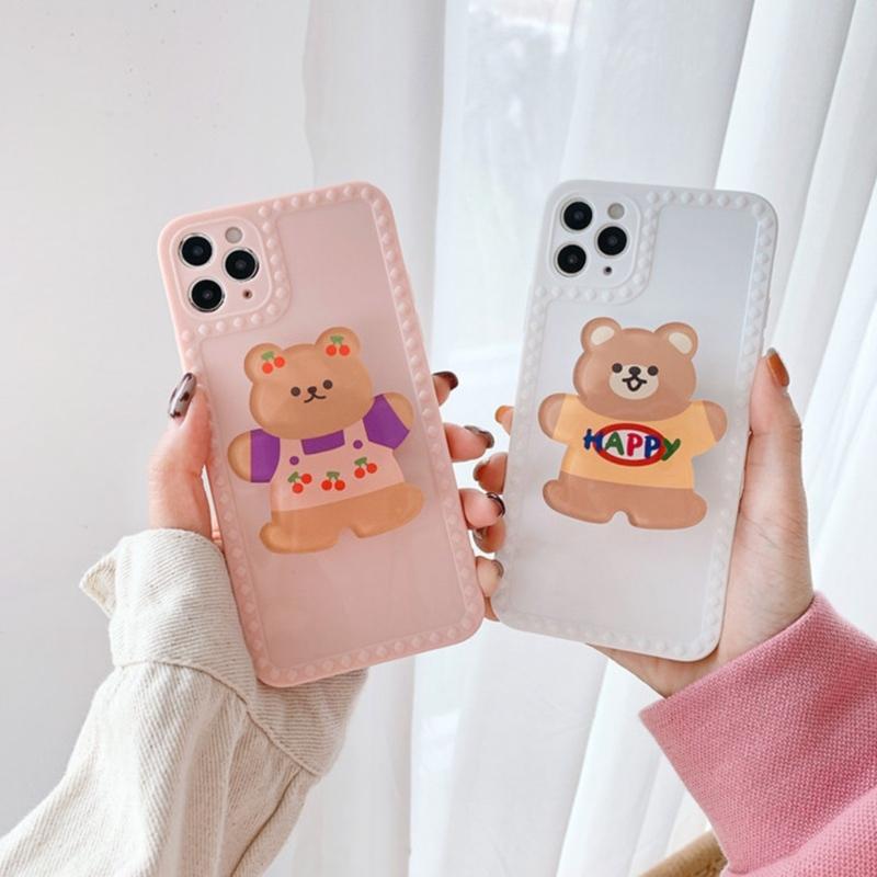 Iphone13 ケース 韓国 Tpu くま クマ グリップ グリップトック かわいい 男の子 女の子 レディース カバー Iphone Se2 Se3 7 11 12 12mini 12pro Max セレクトショップ オンリーユー 通販 Yahoo ショッピング