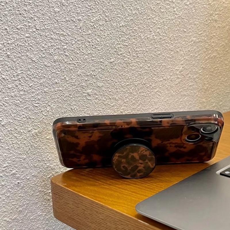 スマホケース iphone13 ケース 韓国 iphone12 ケース 携帯ケース iphone11 ケース iphone se ケース TPU べっこう柄 グリップ GRIP  レディース 女性 |  | 04