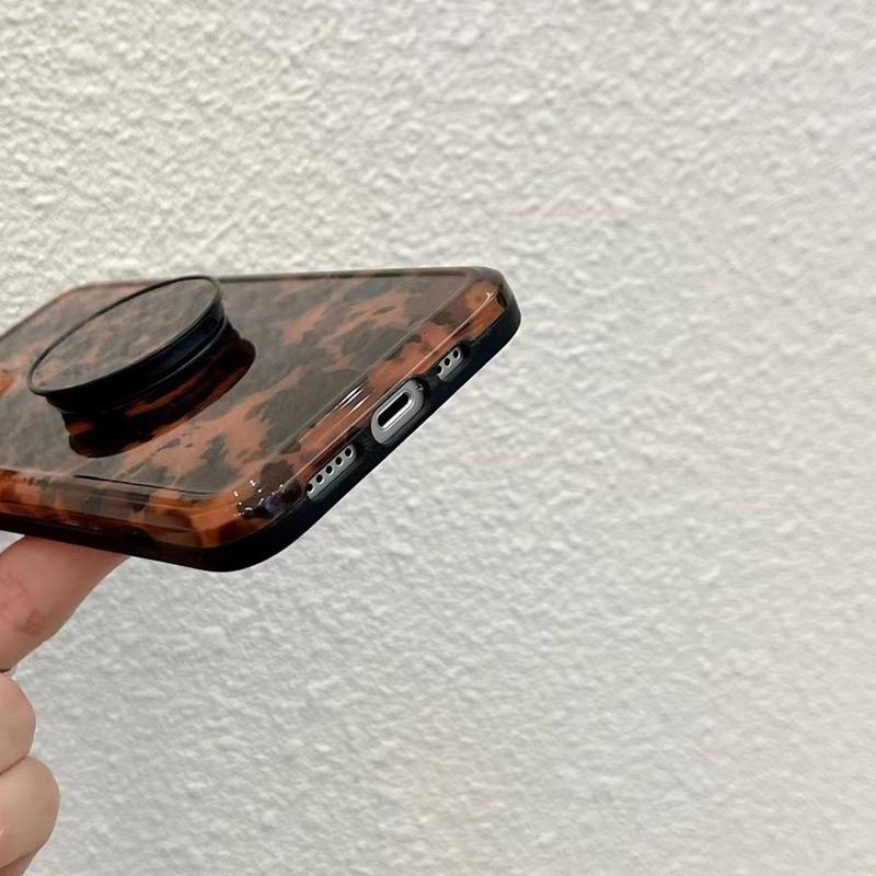 スマホケース iphone13 ケース 韓国 iphone12 ケース 携帯ケース iphone11 ケース iphone se ケース TPU べっこう柄 グリップ GRIP  レディース 女性 |  | 06