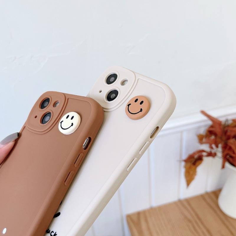 スマホケース iphone14 ケース 韓国 iphone13 ケース iphone12 ケース 携帯ケース iphone15 ケース シリコン スマイル ニコちゃん シンプル おしゃれ かわいい |  | 13
