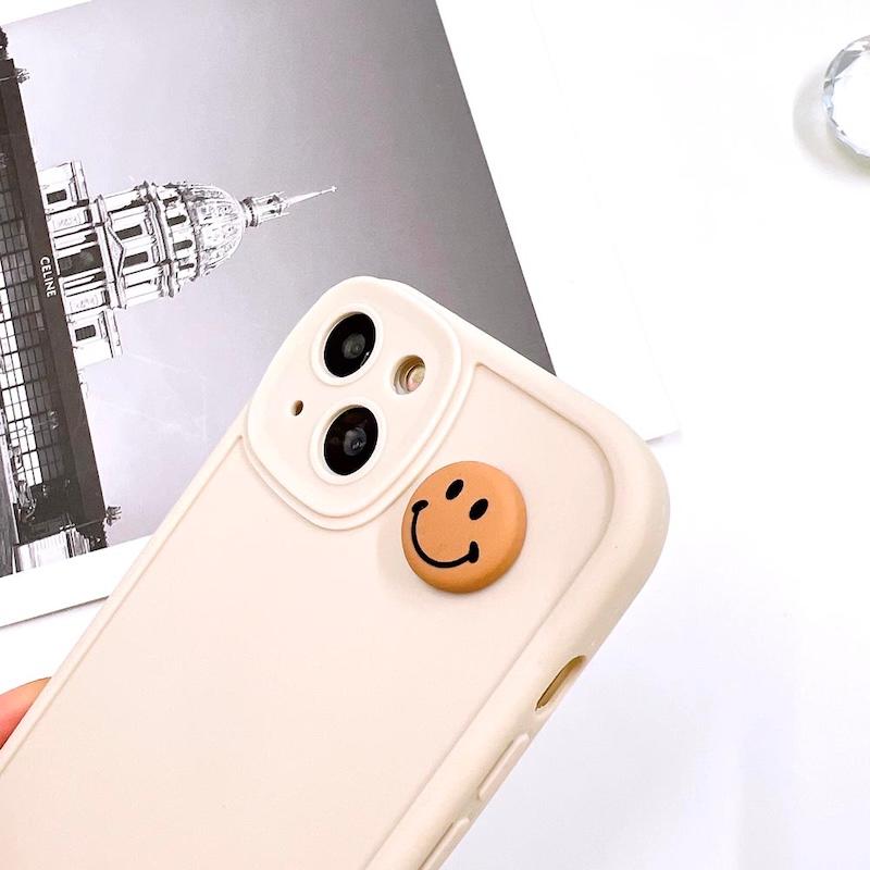 スマホケース iphone14 ケース 韓国 iphone13 ケース iphone12 ケース 携帯ケース iphone15 ケース シリコン スマイル ニコちゃん シンプル おしゃれ かわいい |  | 15