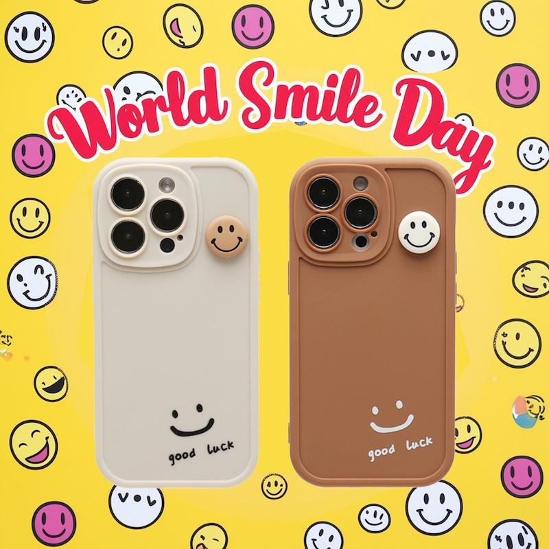スマホケース iphone14 ケース 韓国 iphone13 ケース iphone12 ケース 携帯ケース iphone15 ケース シリコン スマイル ニコちゃん シンプル おしゃれ かわいい |  | 01