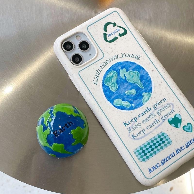 スマホグリップ 韓国 グリップトック スマホリング Earth 地球 ドーム シンプル かわいい おしゃれ スマホスタンド Griptok 落下防止 お揃い セレクトショップ オンリーユー 通販 Yahoo ショッピング