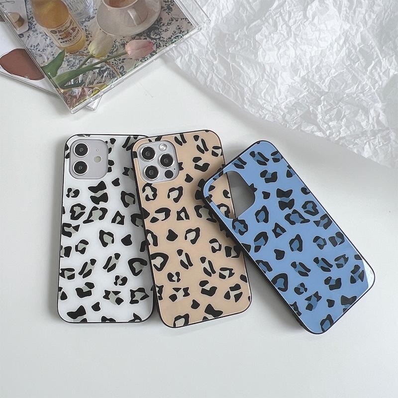 iphone16e ケース 韓国 magsafe iphone16 ケース スマホケース iphone13 iphone14 ケース アイフォン15 TPU ガラス レオパード 豹柄 デザイン レディース |  | 10