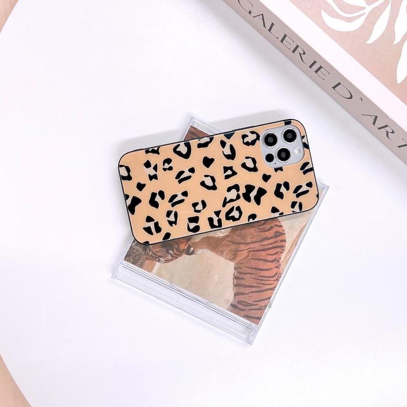 iphone16e ケース 韓国 magsafe iphone16 ケース スマホケース iphone13 iphone14 ケース アイフォン15 TPU ガラス レオパード 豹柄 デザイン レディース |  | 14