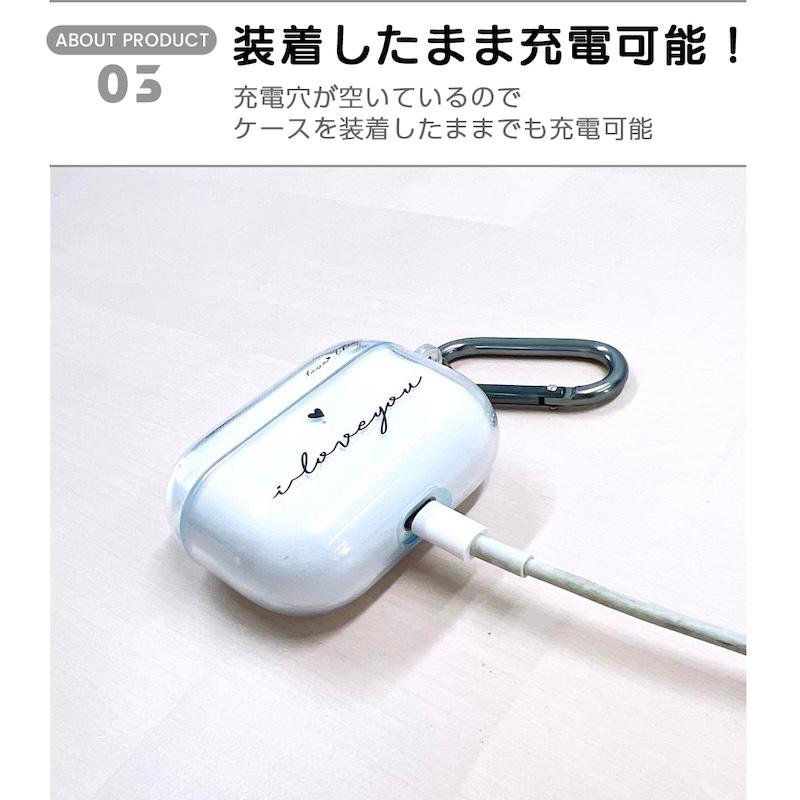 AirPods Pro3 ケース かわいい airpods pro2 第3世代 TPU 英字 ロゴ
