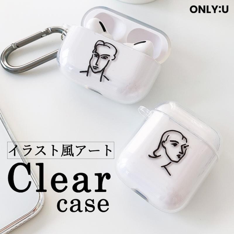 AirPods Pro3 ケース かわいい airpods pro2 第3世代 TPU クリア