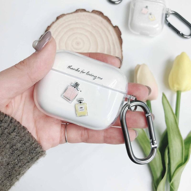 AirPods Pro3 ケース かわいい airpods pro2 第3世代 TPU クリア 香水
