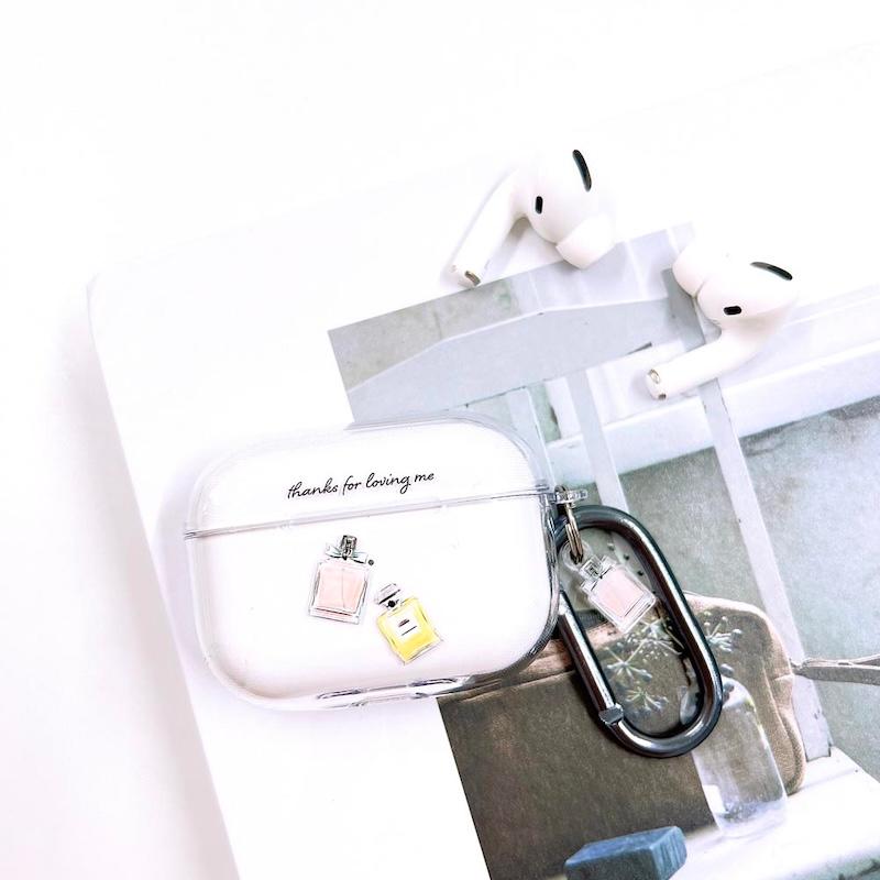 AirPods Pro3 ケース かわいい airpods pro2 第3世代 TPU クリア 香水