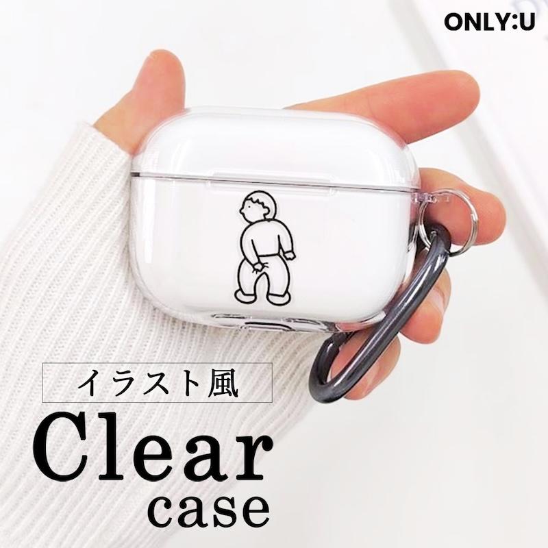 AirPods Pro3 ケース かわいい airpods pro2 第3世代 TPU 男の子 BOY
