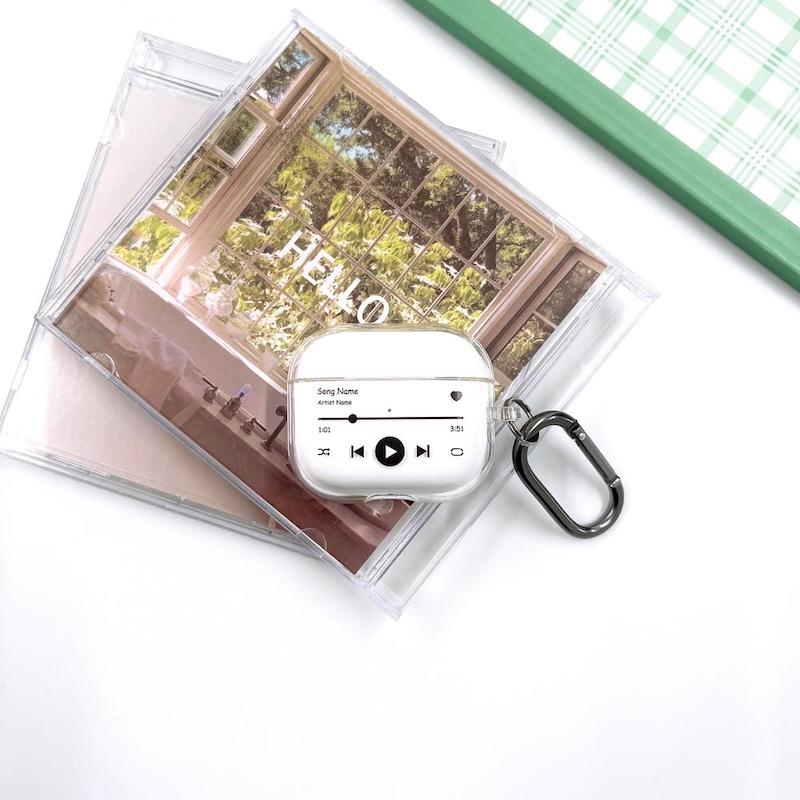 AirPods Pro3 ケース かわいい airpods pro2 第3世代 TPU ミュージック