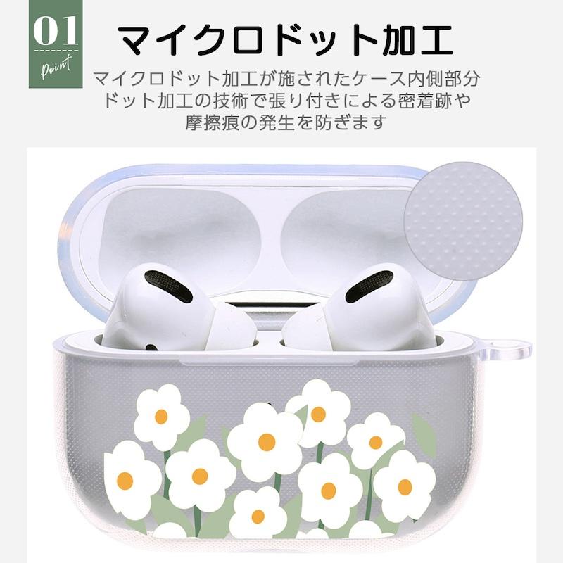 AirPods Pro3 ケース かわいい airpods pro2 第3世代 TPU PC クリア
