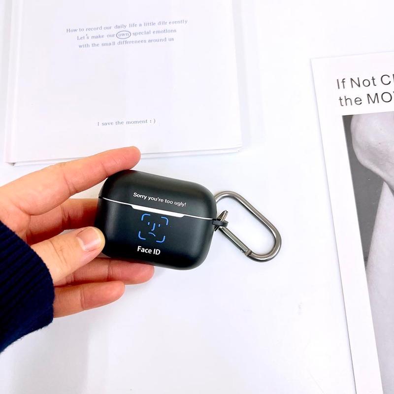 AirPods Pro3 ケース かわいい airpods pro2 第3世代 TPU PC faceid 顔