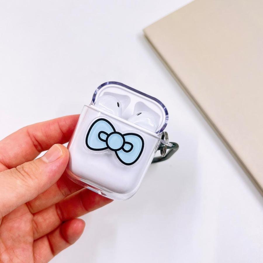 AirPods Pro3 ケース かわいい リボン airpods pro2 第3世代 イヤホン