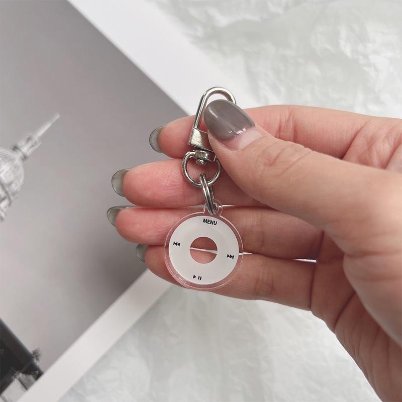 アクセサリー チャーム キーリング キーホルダー ミュージック プレイ