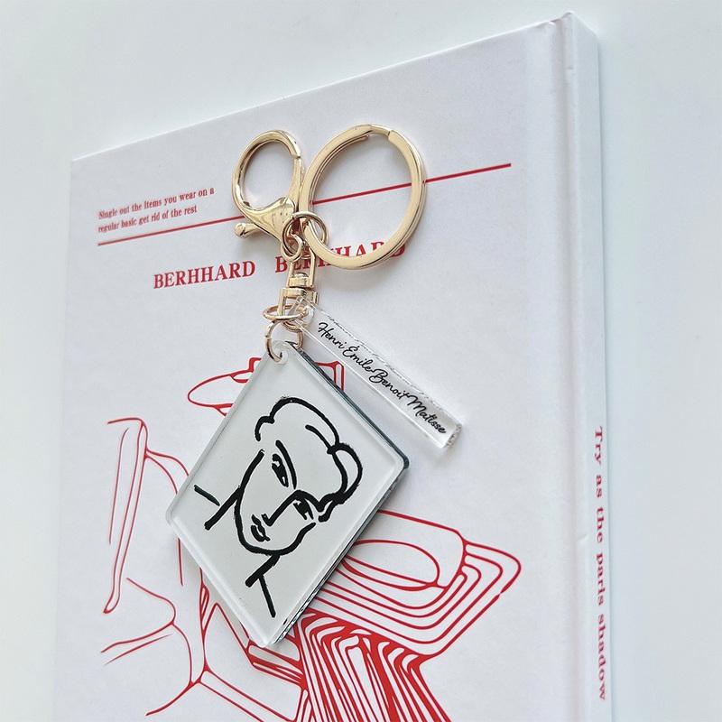 アクセサリー チャーム キーリング キーホルダー 飾り バッグチャーム