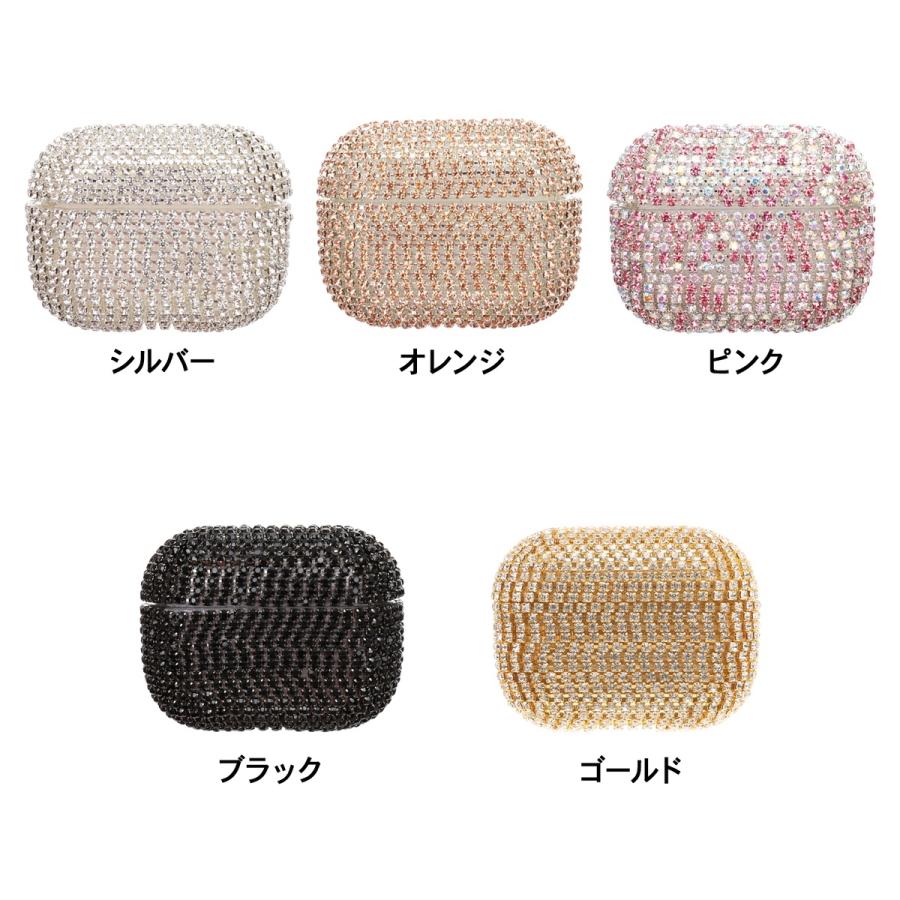 airpods pro ケース 韓国 第2世代 エアポッズプロ キラキラ ストーン