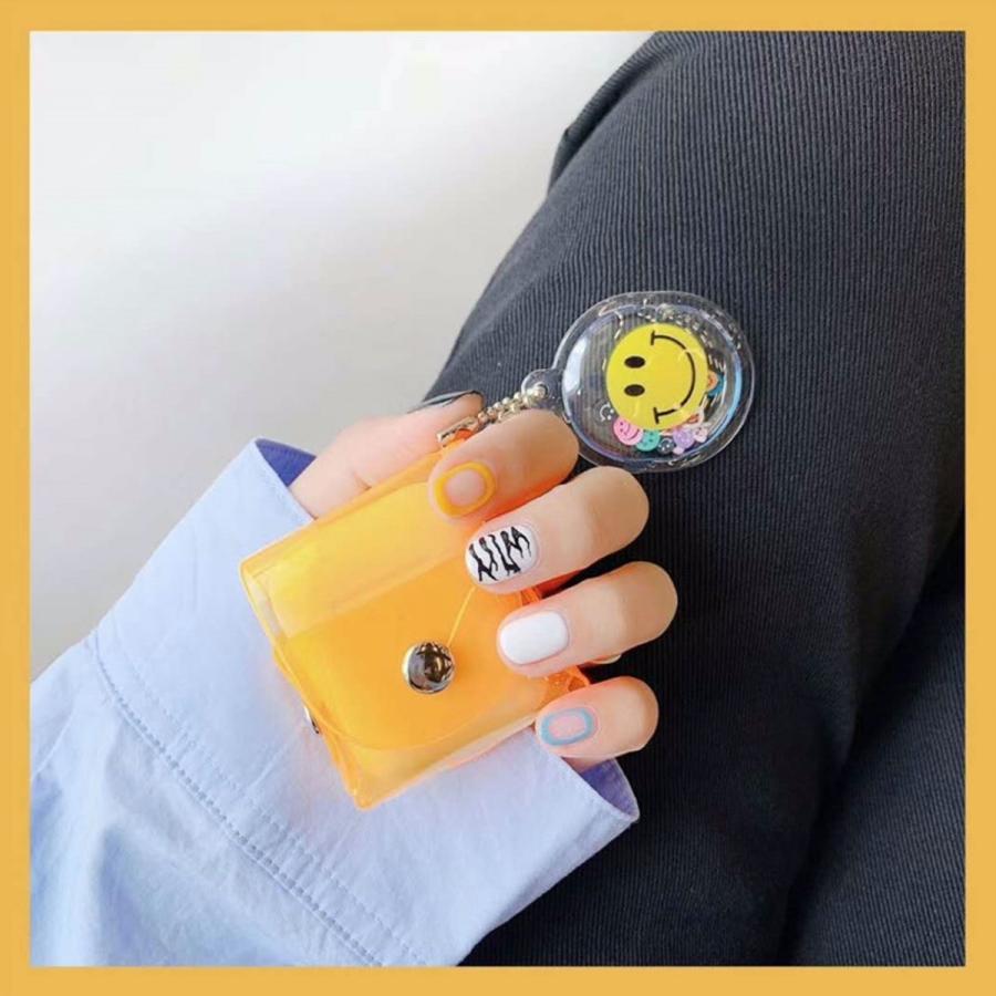 airpods pro ケース 韓国 第2世代 エアポッズプロ シリコン スマイル