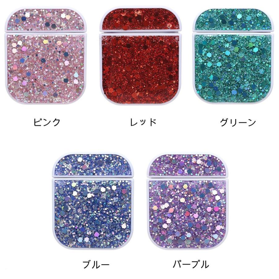 airpods pro ケース 韓国 第2世代 エアポッズプロ PC キラキラ