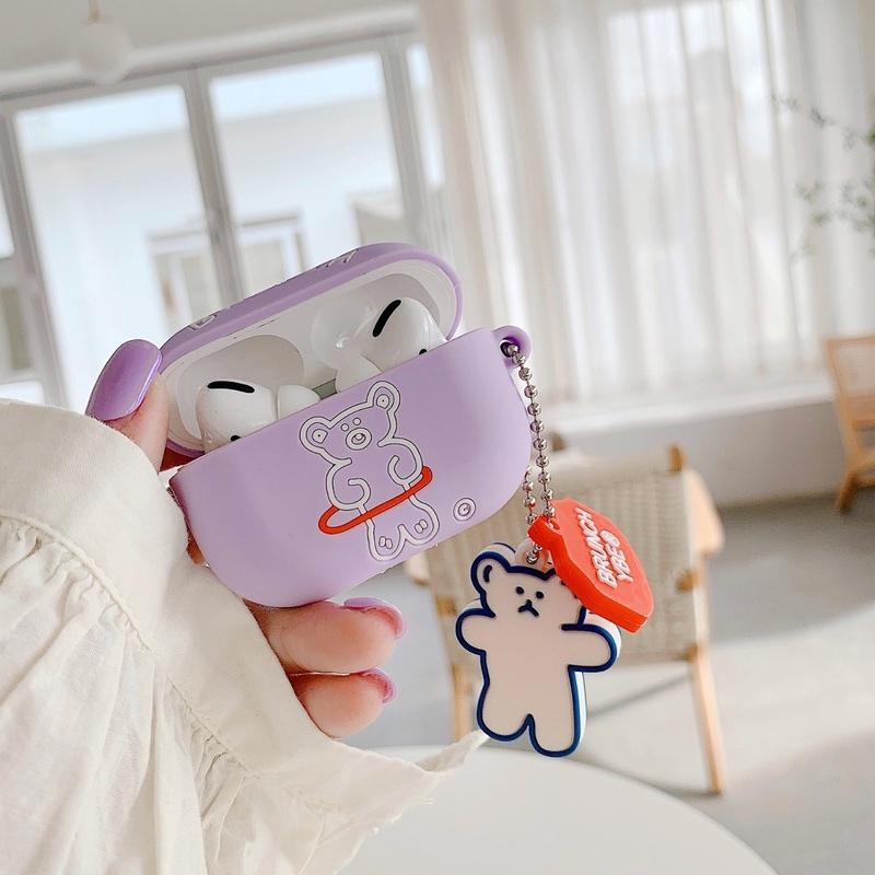 airpods pro ケース 韓国 第2世代 エアポッズプロ 個性的 くま