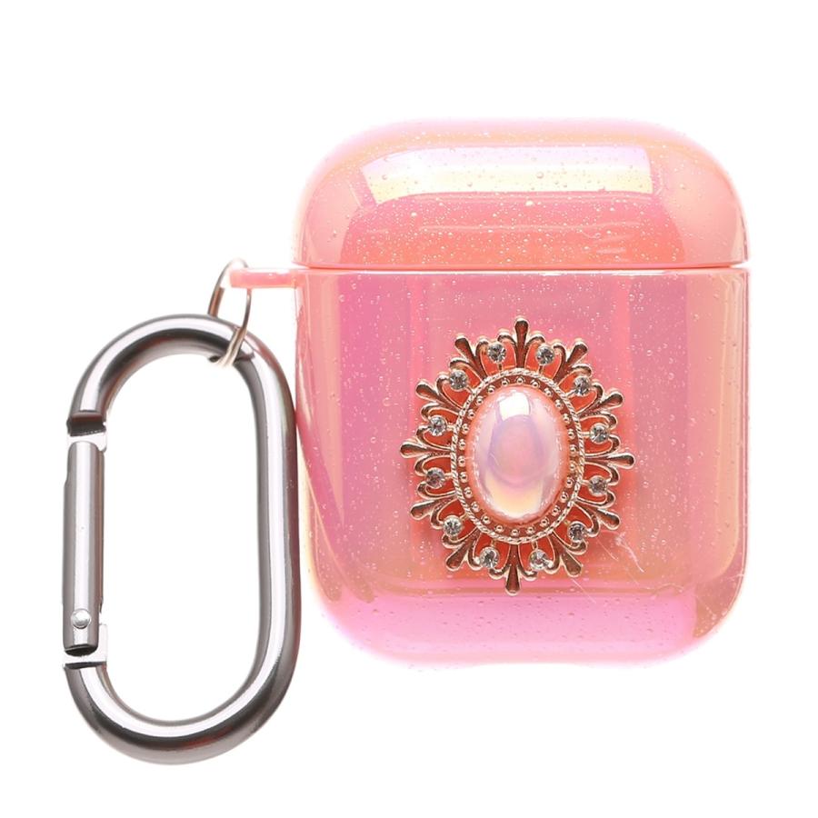 airpods pro ケース 韓国 第3世代 第2世代 ビジューオーロラ キラキラ