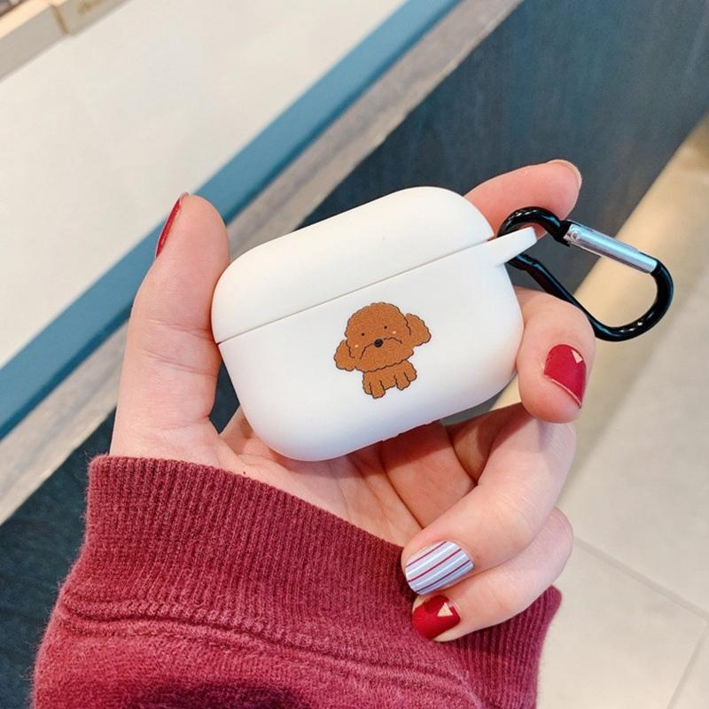 airpods pro ケース 韓国 第2世代 エアポッズプロ TPU プードル airpods pro ケース 韓国 第2世代 エアポッズプロ TPU プードル