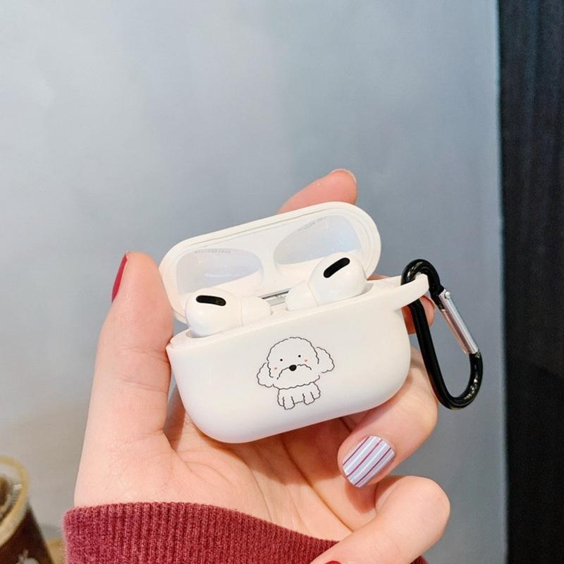 airpods pro ケース 韓国 第2世代 エアポッズプロ TPU プードル airpods pro ケース 韓国 第2世代 エアポッズプロ TPU プードル