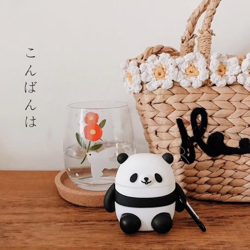 airpods pro ケース 韓国 第2世代 エアポッズプロ シリコン パンダ