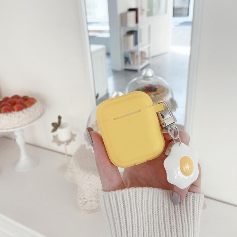 airpods pro ケース 韓国 第2世代 エアポッズプロ シリコン 目玉焼き