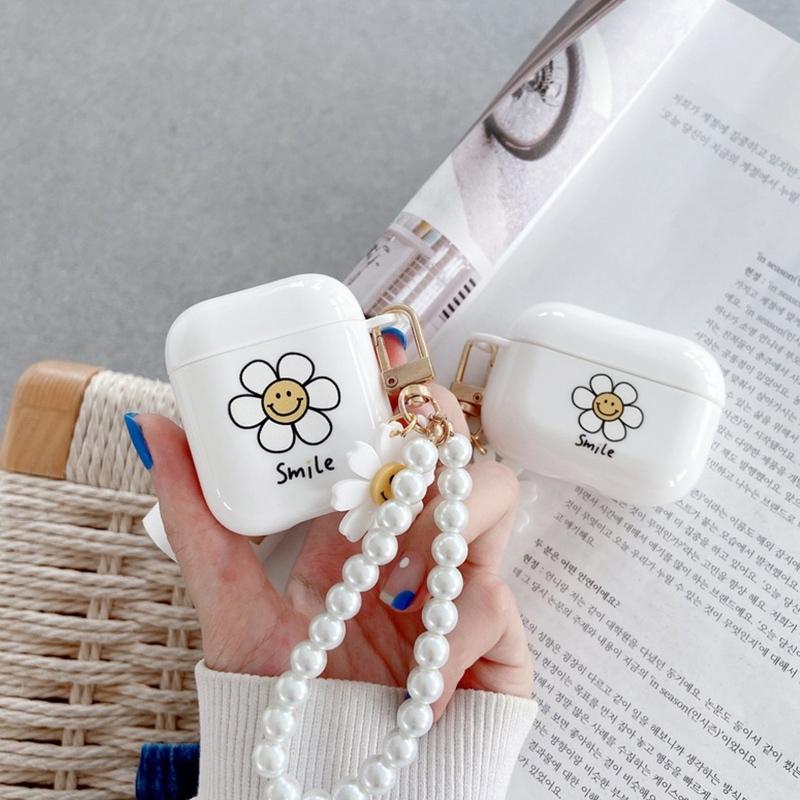 airpods pro ケース 韓国 第2世代 エアポッズプロ TPU フラワー