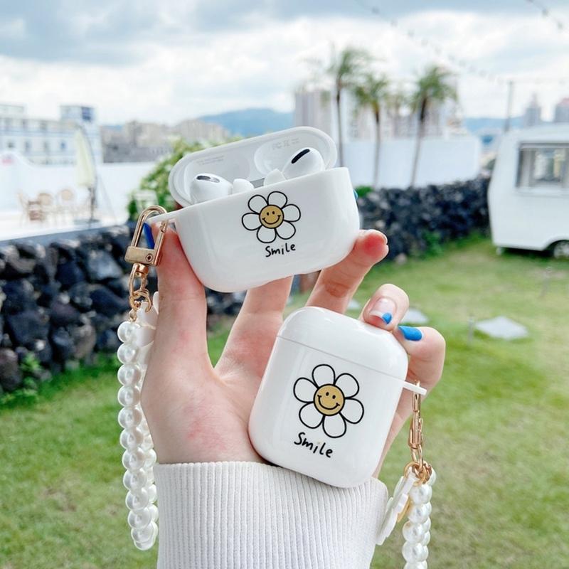 airpods pro ケース 韓国 第2世代 エアポッズプロ TPU フラワー