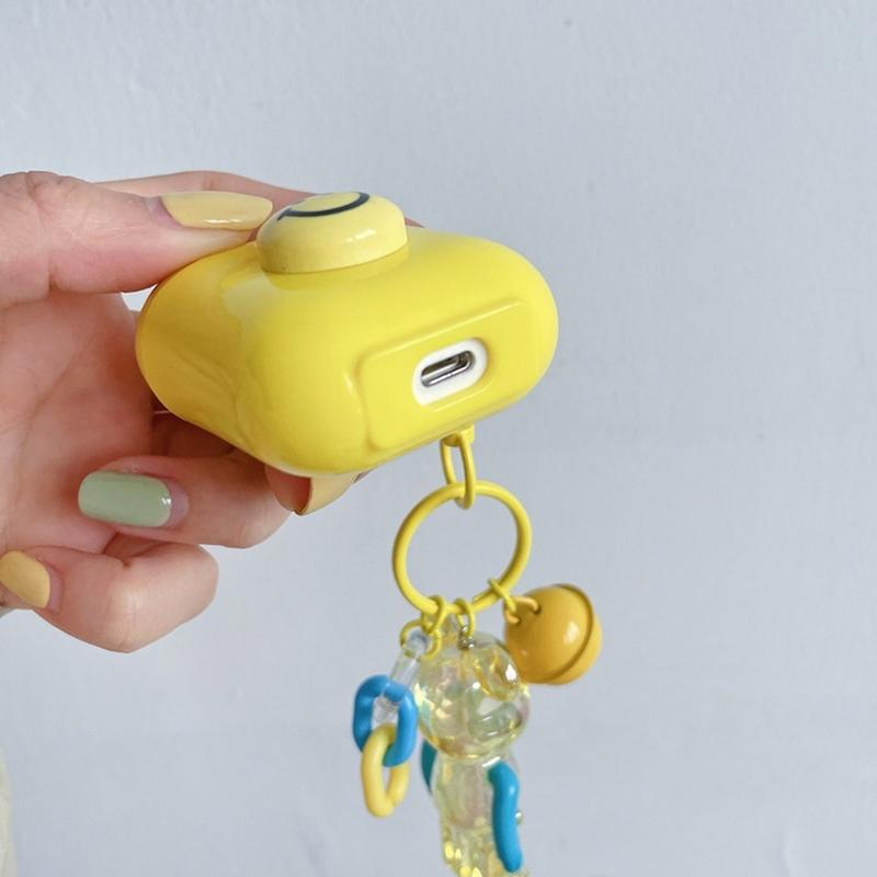 airpods pro ケース 韓国 第2世代 エアポッズプロ TPU スマイル ニコ