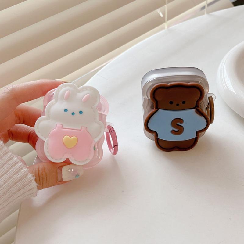 airpods pro ケース 韓国 第3世代 第2世代 TPU うさぎ くま モチーフ
