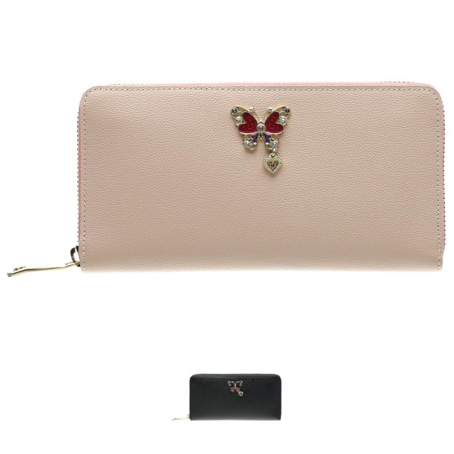 アナスイ Anna Sui グラマラス 蝶々 シンプル 財布 ファスナー 長財布 レディース さいふ サイフ 正規品 レザー 本革 ギフト セレクトショップ オンリーユー 通販 Yahoo ショッピング