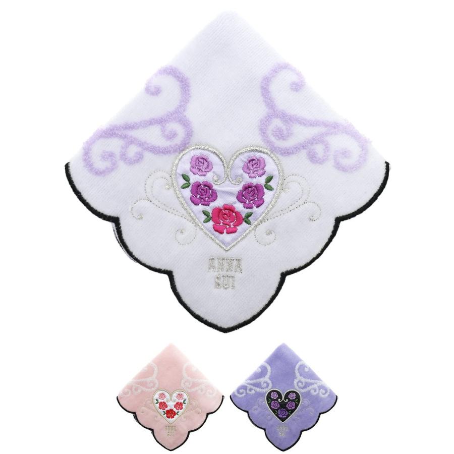 アナスイ Anna Sui ハンカチ ハート 薔薇 大判 大きめ かわいい ハンカチーフ スカーフ ブランド レディース ギフト プレゼント ホワイトデーのお返し セレクトショップ オンリーユー 通販 Yahoo ショッピング