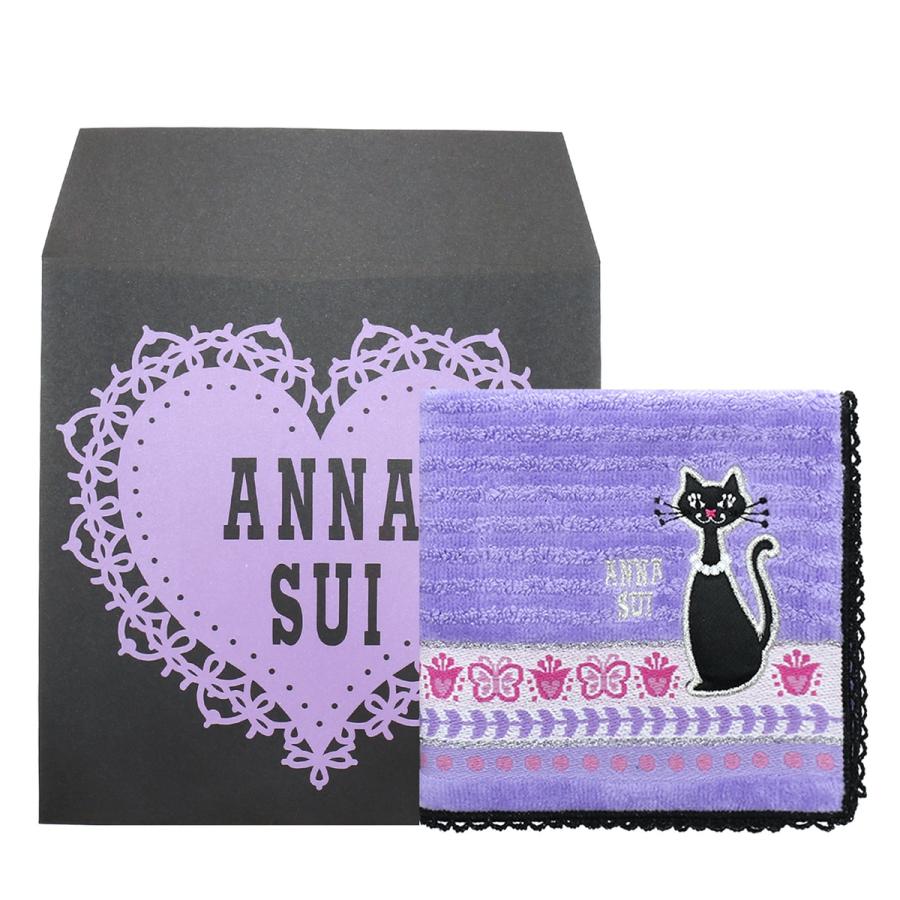 アナスイ Anna Sui ハンカチ 蝶々 猫 ネコ シンプル かわいい ハンカチタオル ハンドタオル タオル ブランド レディース ギフト プレゼント セレクトショップ オンリーユー 通販 Yahoo ショッピング