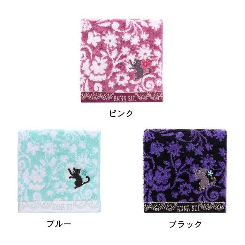 アナスイ Anna Sui ハンカチ ねこ 猫 おしゃれ かわいい ハンカチタオル ハンドタオル ブランド レディース ギフト プレゼント お礼 お返し セレクトショップ オンリーユー 通販 Yahoo ショッピング